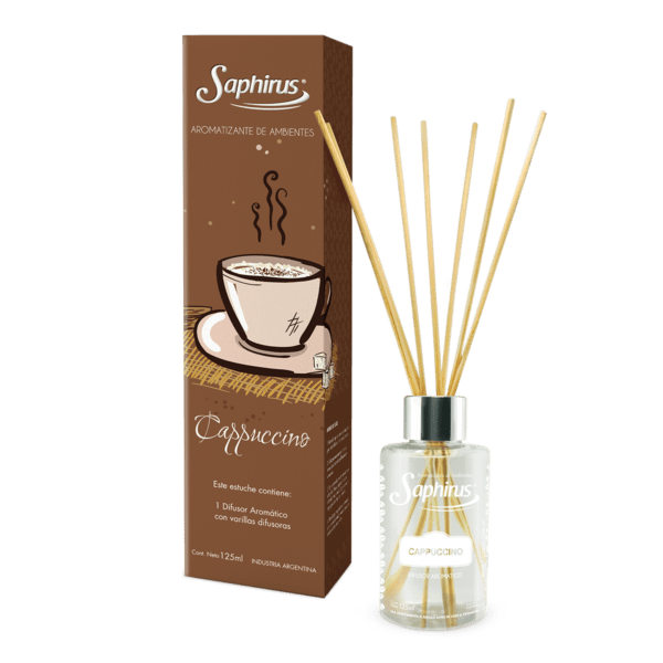 Aromatizante Difusor Saphirus (125Ml) - Cappuccino