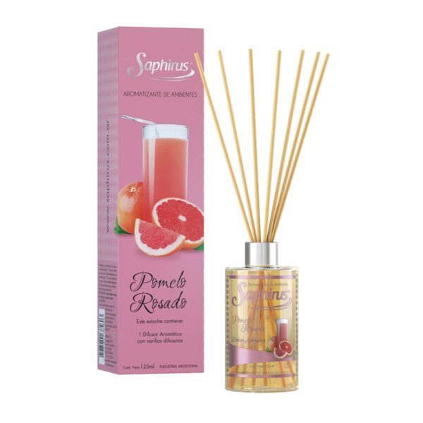 Aromatizante Difusor Saphirus (125Ml) - Pomelo Rosado