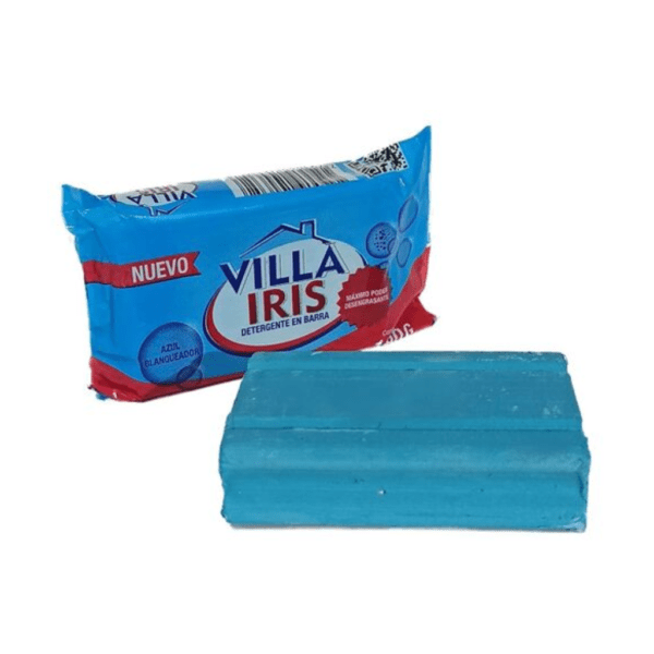 Jabon Villa Iris Azul Blanqueador X 180 Gr