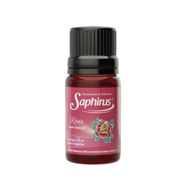 Aceite Escencial Saphirus X 10 Ml - Rosas