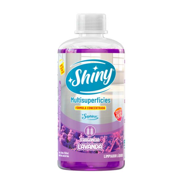 Limpiador Liquido Shiny Multisuperficies Lavanda X250Ml