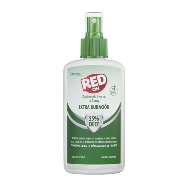 Repelente Saphirus En Spray Red On 200Ml 25%Deet