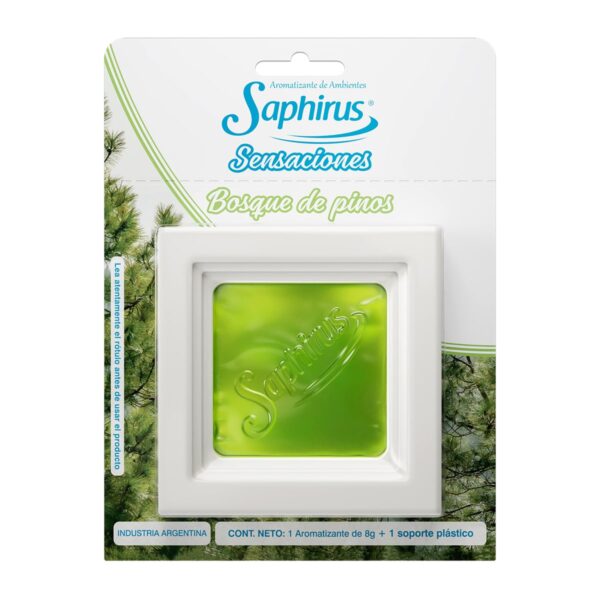Aromatizante Sensaciones - Bosque De Pino + Holder Blanco