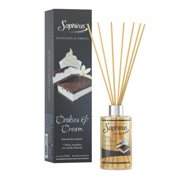 Aromatizante Difusor Saphirus (125Ml) - Cookies & Cream