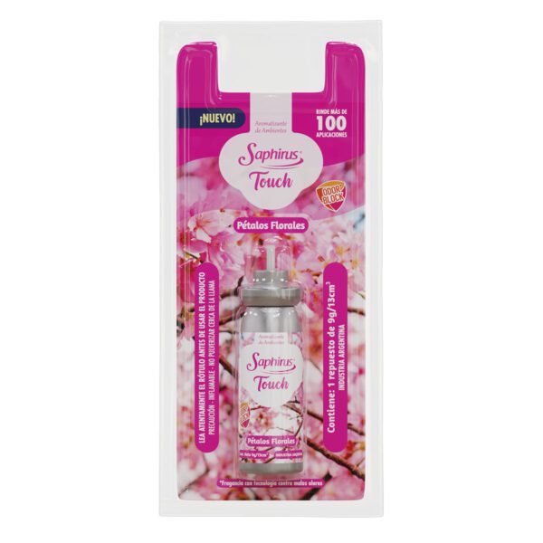 Aromatizante Touch Aerosol Saphirus - Petalos Florales