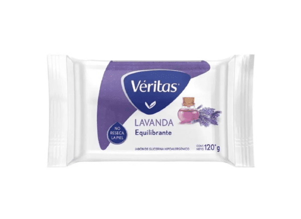 Jabon Veritas X 120 Gr Lavanda