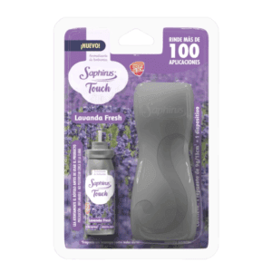 Aromatizante Touch Aerosol Saphirus - Fresh + Dispositivo Gris