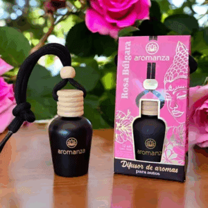 Difusor Para Autos Aromanza - Rosa Bulgara