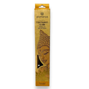 Sahumerios Aromanza Tibetanos Slim Vainillas Encantadas "Felicidad" X10 Un
