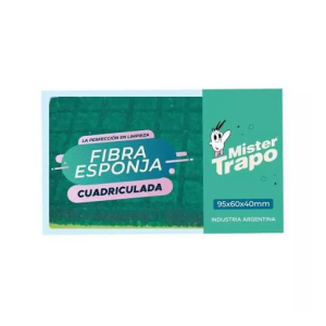 Esponja Cuadriculada Mister Trapo