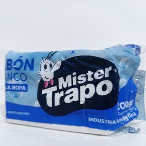 Jabón Blanco 200 Grs Mister Trapo